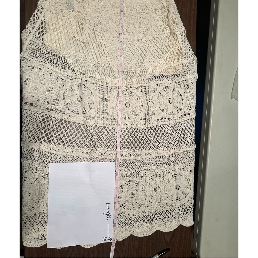 POL Crochet Flared Skirt - Picture 4 of 5
